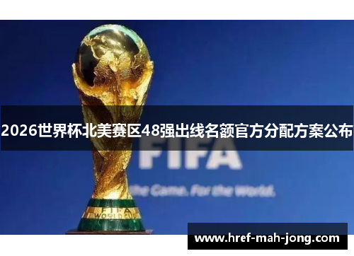 2026世界杯北美赛区48强出线名额官方分配方案公布